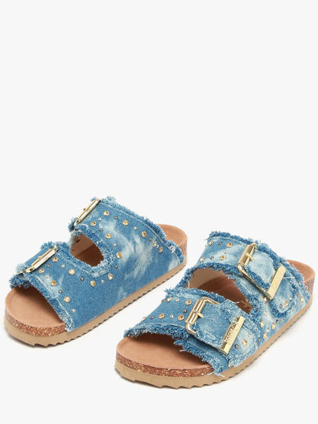 Sandalen Colors of california Blauw women CBIO406N ander zicht 1